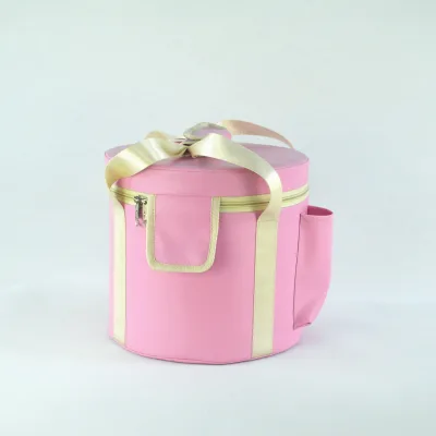 HF Crystal Singing Bowl Carry Case Pink Carrying Bag Bowl Carrier Carrying Case