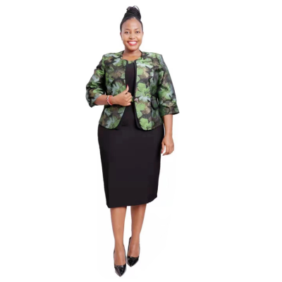 OEM & ODM African Dresses Suit for Church Attire