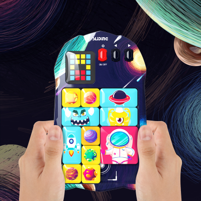 DWI Space Entertaining Fun & Mind Training IQ Puzzles Unblock Super Slide Electronic Sliding Puzzle Brain Game Toy