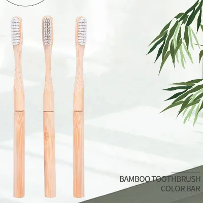 Replaceable Brush Head Bamboo Toothbrush