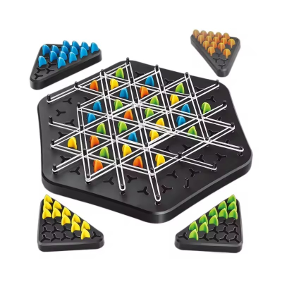 Multiplayer Puzzle Strategic Game Brain Toys Territories Capture Family Game Chess Game Portable 2-4 Player Battle Party Toy