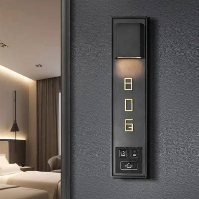 2025 New Dsymbol Stainless Steel Doorplates Indicator Wire Drawing Electroplating Process Processing