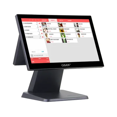 Dual Screen Touch Screen POS Cash Register Offline Android Win Machine Point of Sale System for Win/Android