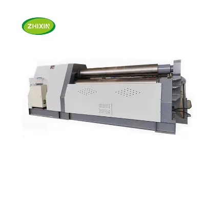 30mm Thick 3000mm Wide Carbon Steel Stainless Steel CNC 4 Roll Plate Roller Rolling Machine for Wind Tower Manufacturing