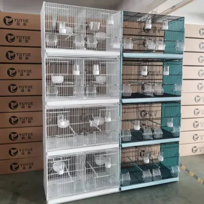 Advanced Parrot Bird Cage Pigeon Large Metal Bird Cage Breathable Mesh Breeding Cages for Birds Anti-Rust Wire Jaula Para Aves
