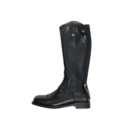 Genuine Leather Ladies Zipper Riding Field Boots Professional Equestrian Boots for Women