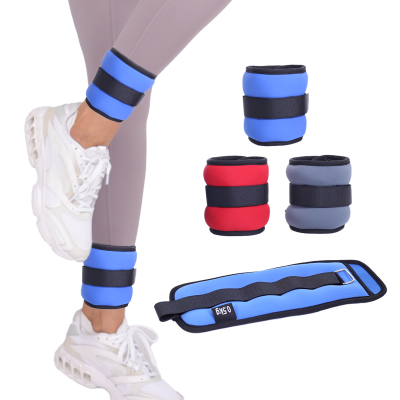 Women Men Sports Adjustable Leg Arm Sand Bags Gym Fitness Wrist Ankle Weights
