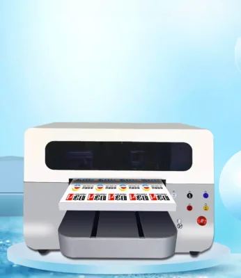 Brand New EASY COLOR A3 Automatic Roll to Roll UV Ink Printing Machine with Plastic Structure Crystal Stickers 1 Year Warranty