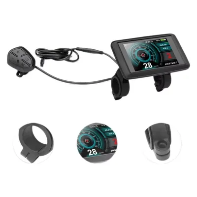 24V 72V Electric Bike LCD UKC1+ SW900 Display 25km/h Speed Limit OMD 2# Communication Protocol Eco-Friendly Plastic E-Scooter