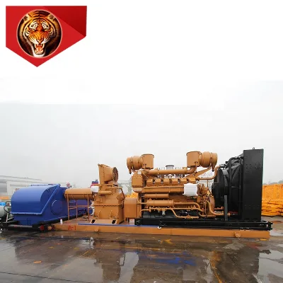 Tiger Rig Delivery to Australia C18 Diesel Engine Trans Box Without Belt Drive F500 diesel Mud Pumpmud