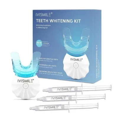 Whitener Natural Teeth Whitening Kit Custom Blue Light Teeth-Whitening Kit Boxed Deluxe Pen