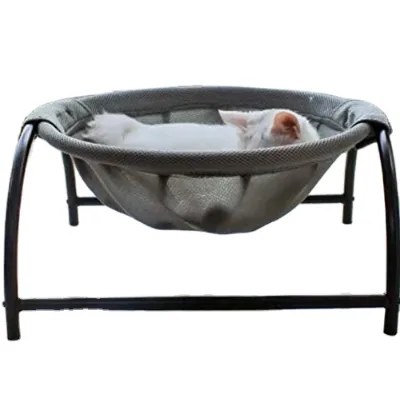 Cat Dog Pets Sleeping Bed Hammock Free-Standing Stable Structure Detachable  Easy Assembly Indoors Outdoors