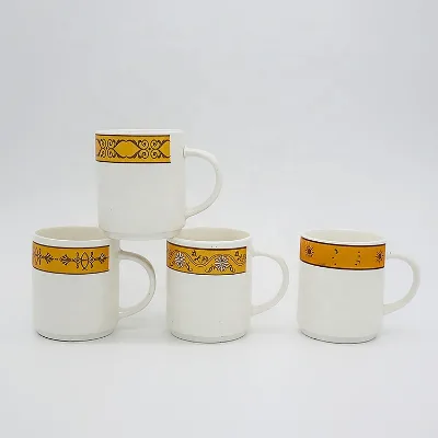 whole sales factory supply ceramic cup nordic 9oz ceramic mugs with custom logo