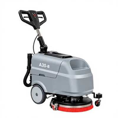 BAIYUN A30-B Walk Behind Floor Scrubber 430mm 1800m²/h Battery Powered Compact Cleaning Machine