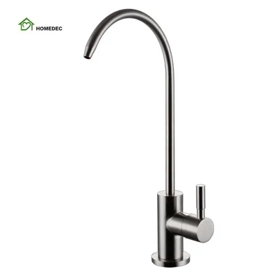 SUS304 Stainless Steel Flexible Rotatable Lead Free Kitchen Direct Drinking Faucet