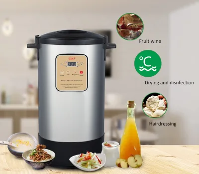 AZK139 Silver Ash Anzhikang Yogurt Machine Commercial 12L Large Capacity Automatic Yogurt Fermentation Machine