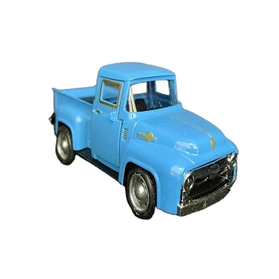 1/32 Diecast Pick-up Truck Model Classical Car Model Alloy Toy Open Door Friction Car Toy