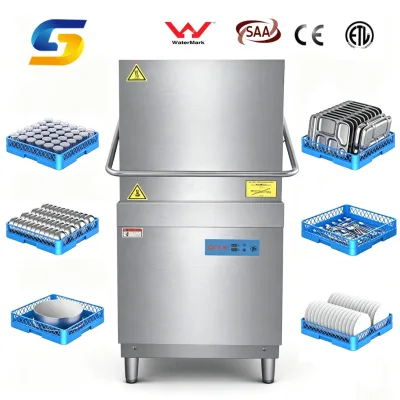 Smart Industrial Dishwasher with Front Opening Table NSF Sanitary Stainless Steel Plate Washing Machine for Commercial Kitchen