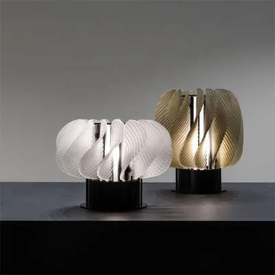 Nordic Luxury Art Table Lamp Modern Bedroom Bedside Study Designer Model Room Reading Table Lamp