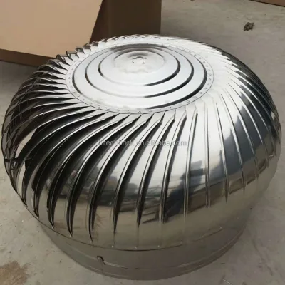 600mm Hot Roof Industrial Exhaust Wind Turbine Ventilator Self-rotating Ventilator SS201 Material