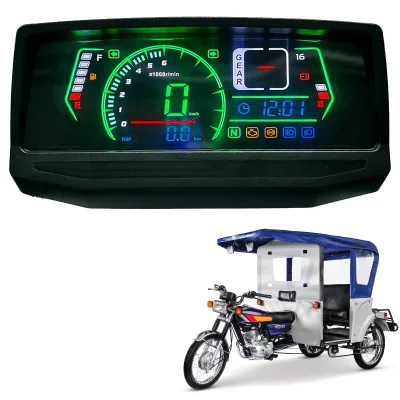 Three-wheeler Parts Digital Dashboard Moto Wanxin Odometer Motorbike Tachometer for HONDA NL125 Accessories