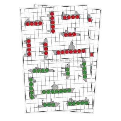 Wholesale Highly Visible Shooting Range Fun Game Targets Paper Sink the Boats Paper Target for Shooting Practice
