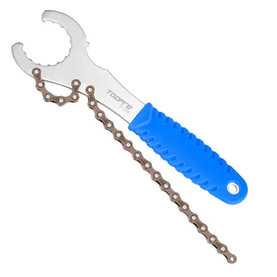 Toopre 3 in 1 Bicycle Flywheel Removal Tool Multifunctional Bike Bottom Bracket Wrench Bicycle BB Removal Tool