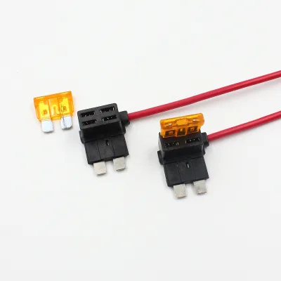 FSYLX ATO Car Fuses 12V Low Profile Mini Micro Blade Fuse Boxes Holder for Polo A5 Dual Circuit Adapter