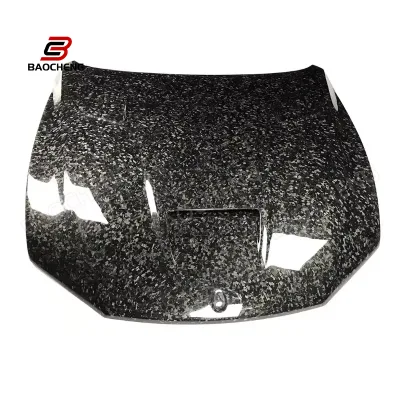 For Maserati Levante 2016-2018 High Quality Forged Dry Carbon Fiber Hood MSY Style Car Hood Engine Bonnet Kits