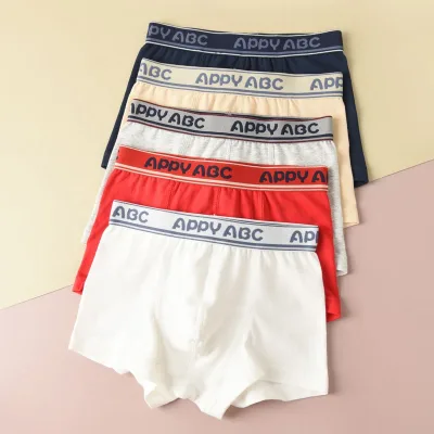 2020 New ETX 5 Pack Cotton Underwear for Teen Kids Boys