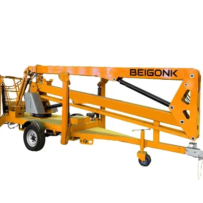 Economic and Efficient Discount Price Cherry Picker Articulated Small Trailer Boom Towable Lifts for Sale