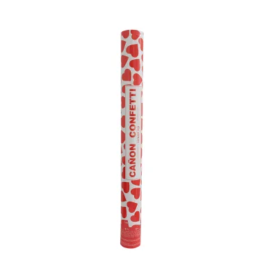 Wholesale Customizable 30cm Red Rectangle Confetti Cannon for Wedding Halloween New Year Easter-Outdoor Romantic Style