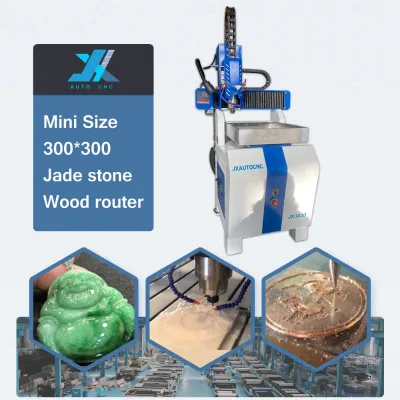 JX3030 Small Size Mini Metal Engraving Cnc Router Table Design with Water tank
