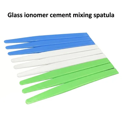 Dental Impression Material Mixing Spatula Lab Use POM Plastic Factory OEM ODM Manufacturer Precision Dosing Dental Supply