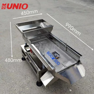 Industrial Sand Sifting Silica Sand Vibrating Screen Mining Linear Sieve Machine