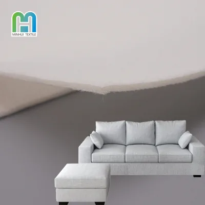 Outdoor Upholstery Backing Fabric High Adhesion Glue Bonded 3MM Tpu Backed Velvet for air Sofa Underlining