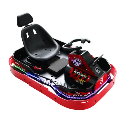 Popular 36V 500W Electric Go Karts for Adults Customizable Color Pull-Start with Disc Brake and Bumper for Karting Cars