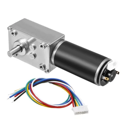FT-58SGM31ZY 12V 3RPM Self Lock Worm Gear Motors with 13PPR Hall Encoder for Smart Cat Litter Box