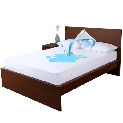 Anti Bed Bug Encasement Water Proof Dust Mite Proof Cover 100% Waterproof Bed Cover Washable Mattress Protector
