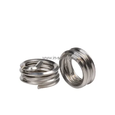 Fast Installation Standard Screw Lock Wire Thread Inserts 3mm-16mm Length Thread Repaired