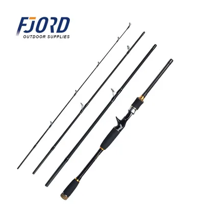 OEM Telescopic Casting Fishing Rod 4 Section Saltwater Freshwater Carbon Fiber