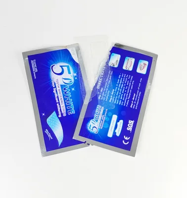 Private Label Refreshing Dental Strips Organic Teeth Whitening Strips High Effective 5D Teeth Whitening Strips