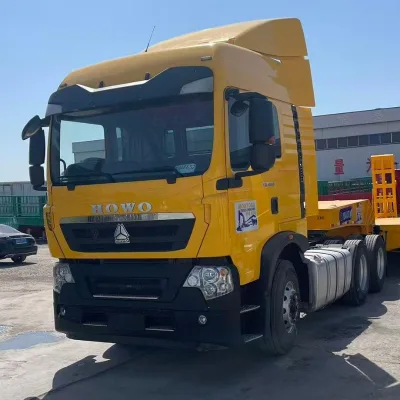Used HOWO TX 6x4 High Roof Double Sleeper Tractor Truck Weichai Engine 10 Wheels Long Haul Prime Mover Head for Sale