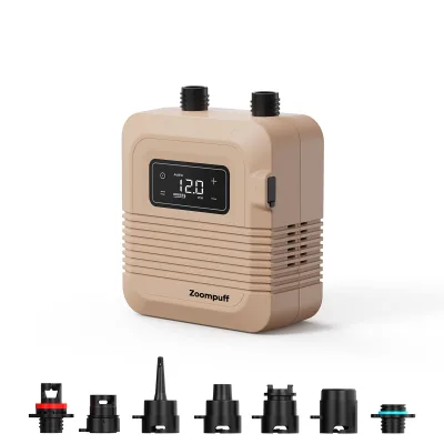 20PSI High Pressure Smart SUP Air Pump Rechargeable Battery Intelligent Dual Stage Inflation Deflation Auto-Off Air Pump