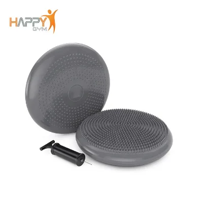 Promotion Price PVC Inflatable Air Seat Cushion Wobble Balance Disc for Massage for Yoga Bolsters & Cushions