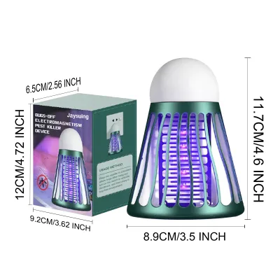 Wireless Mosquito Repellent Lamp Electric Trap Ideal Bug Zapper Rechargeable Bug Zapper Outdoor for Patio, Home, Backyard