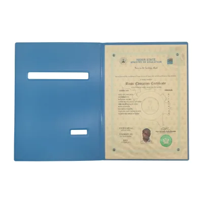 Durable Certificate Protection Case Graduation File Storage Folder Moisture-proof and Wrinkle-proof File Folder