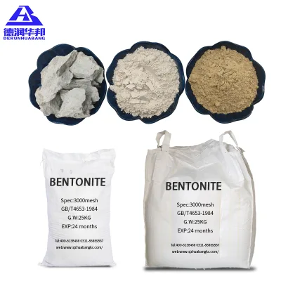 Premium 325 Mesh Calcium Sodium Bentonite High Swelling & Superior Adsorption for Drilling and Casting Applications