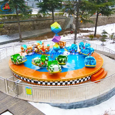 Break Dance Ride Three-stage Rotation Games Amusement Theme Park Break Dance Car for Sale