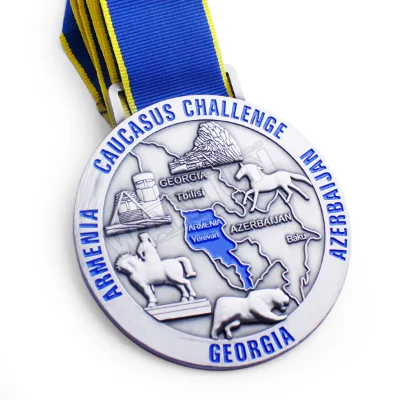 Manufacturers Professional Custom Wholesale Cheap Challenge Medals Pickleball Medals